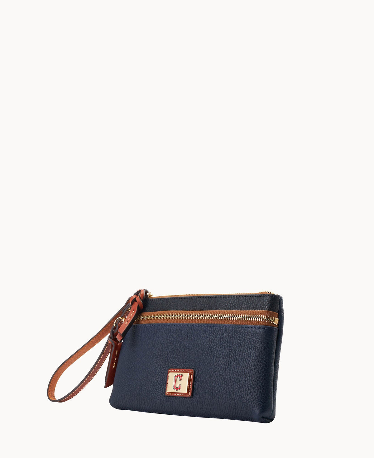 MLB Guardians Double Zip Wristlet