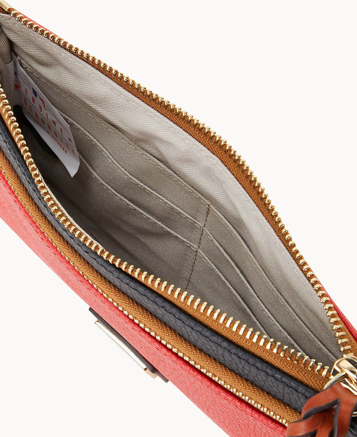 MLB Cardinals Double Zip Wristlet