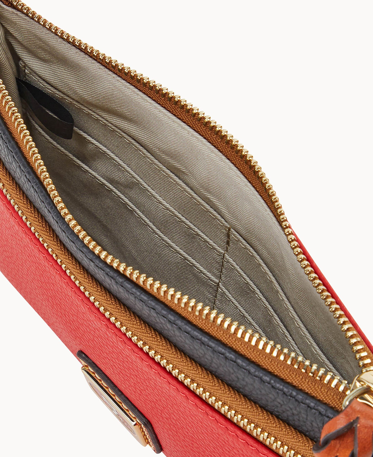 NFL 49ERS Double Zip Wristlet