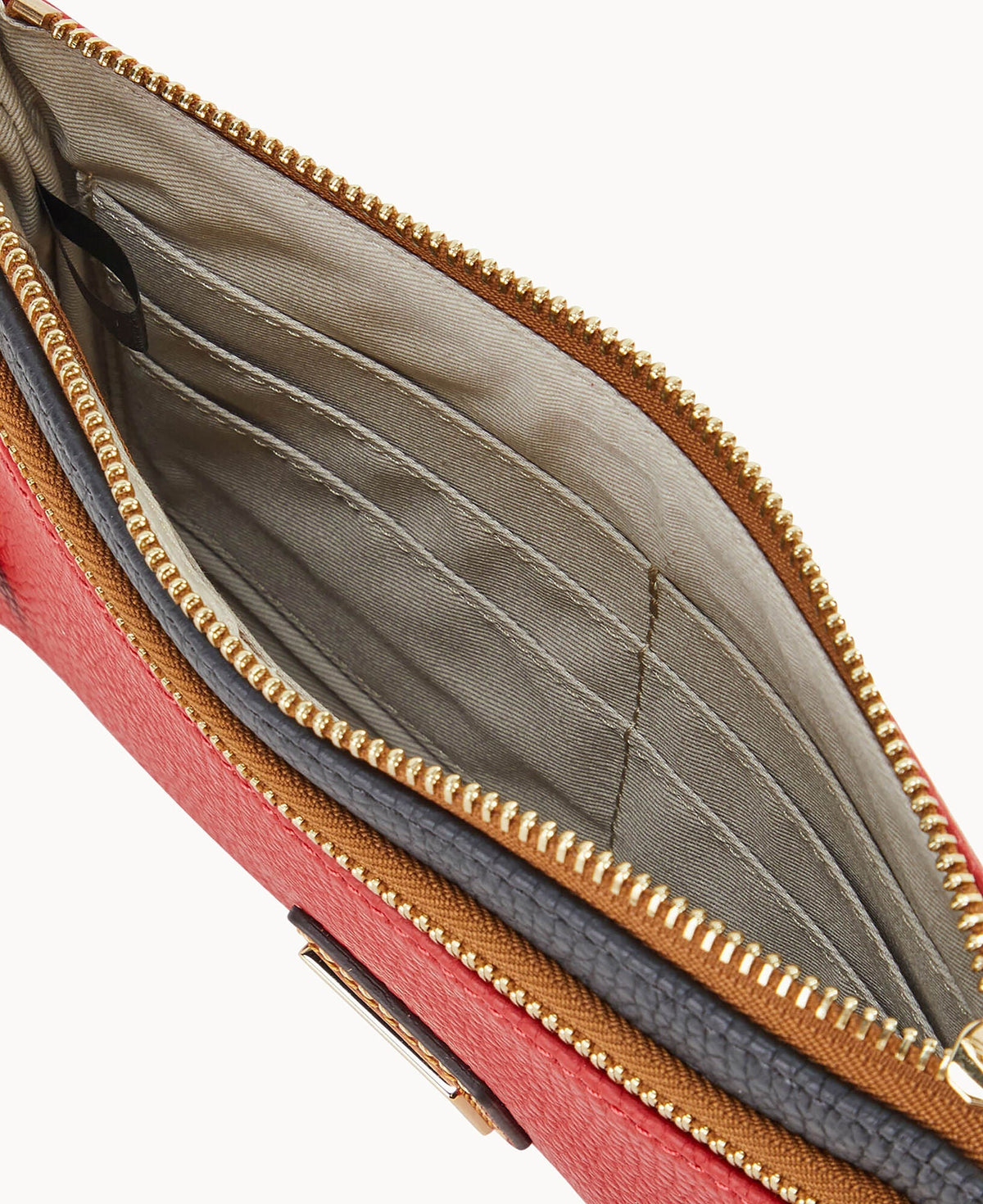 NFL Chiefs Double Zip Wristlet
