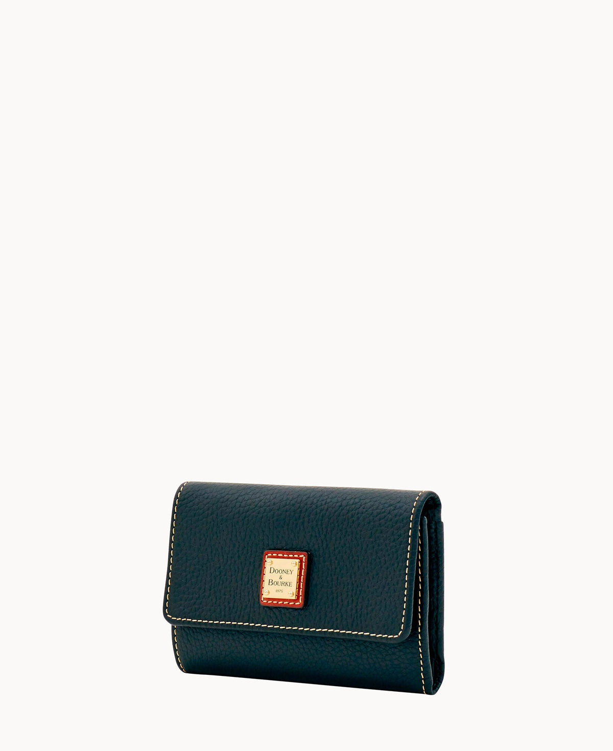 Pebble Grain Flap Wallet