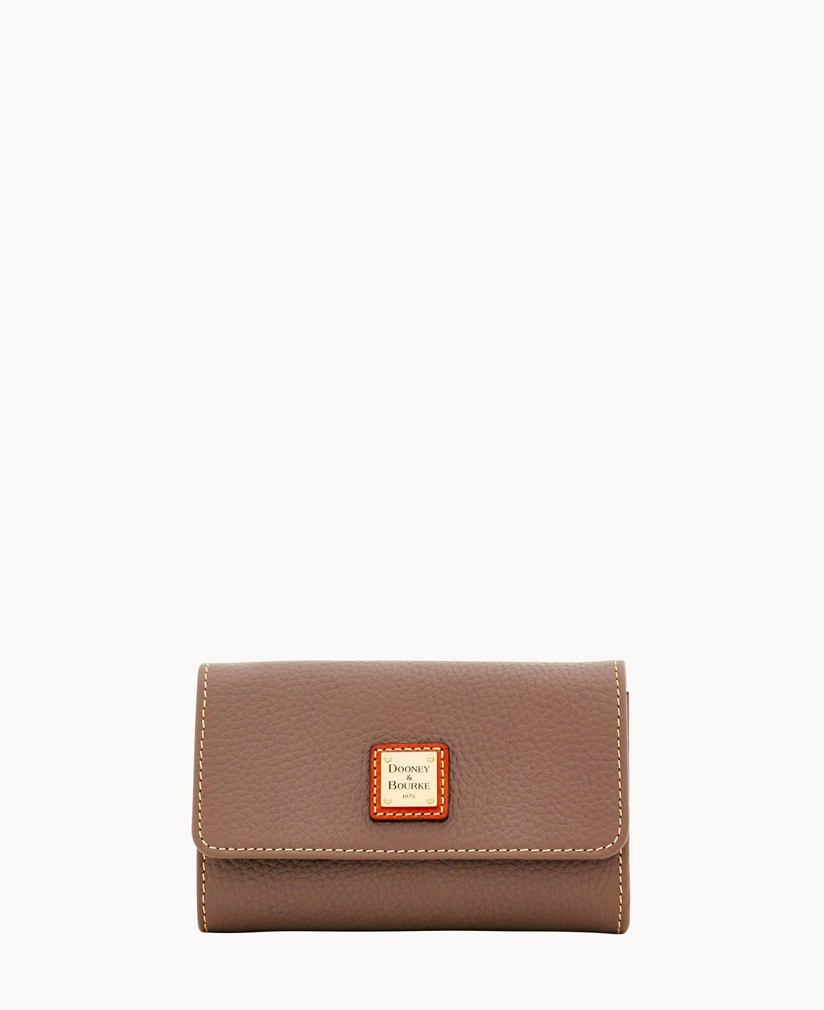 Pebble Grain Flap Wallet