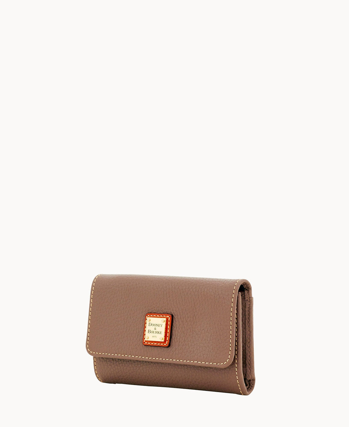 Pebble Grain Flap Wallet