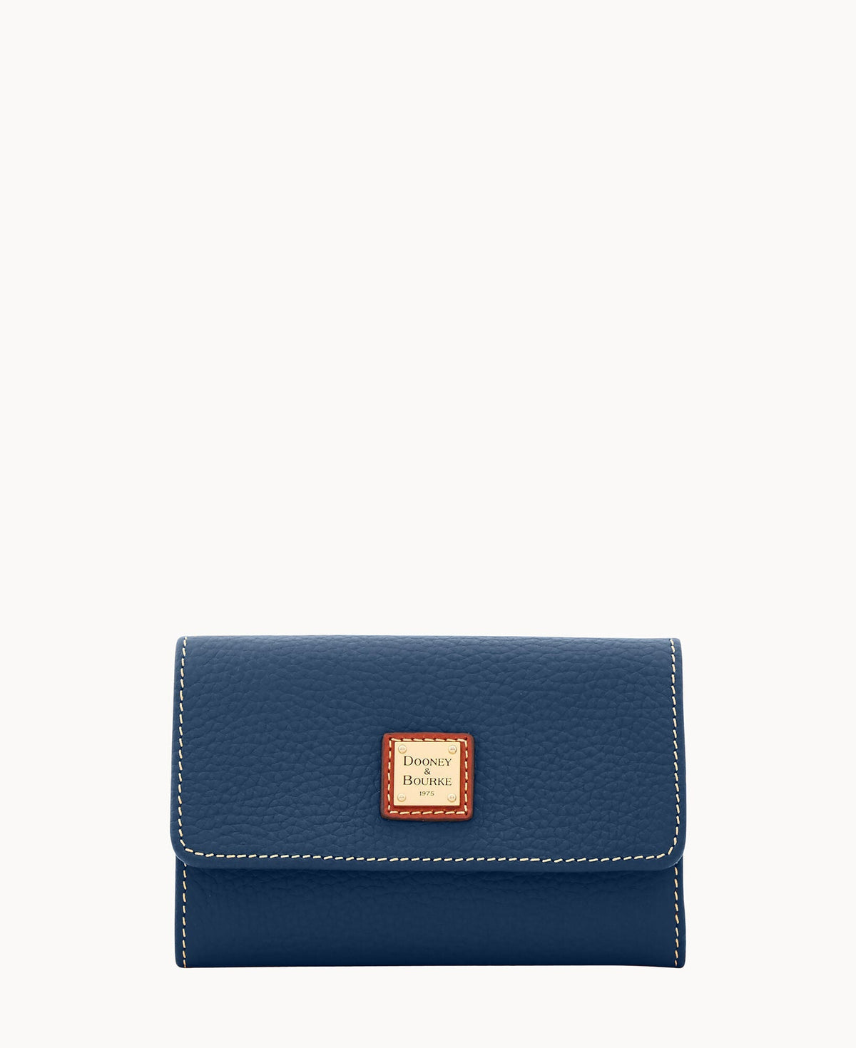 Pebble Grain Flap Wallet