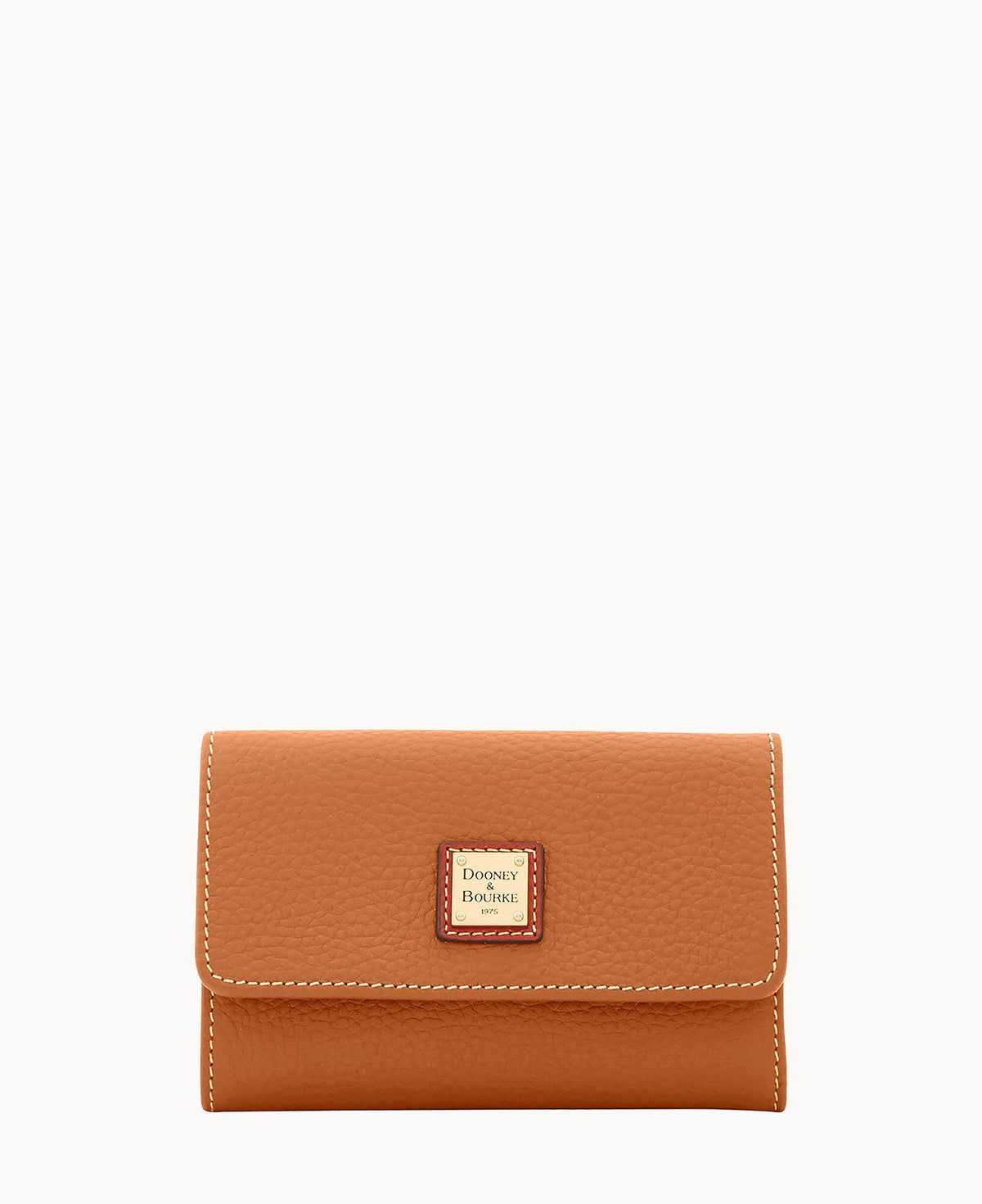 Pebble Grain Flap Wallet