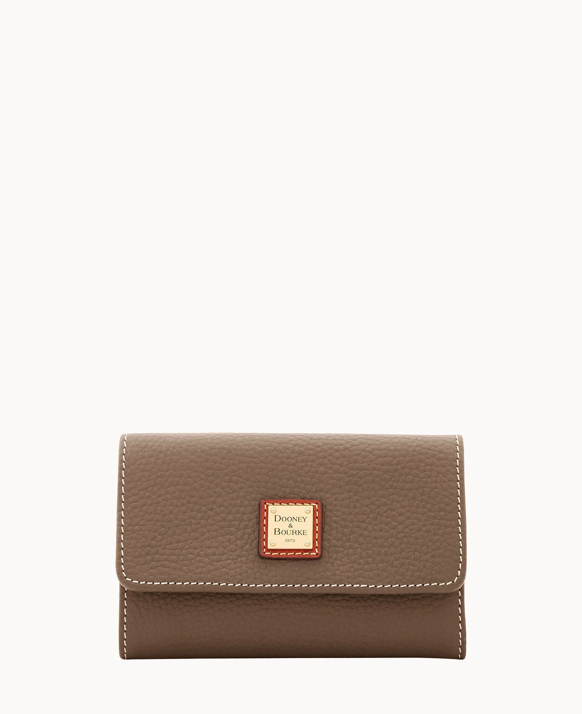 Pebble Grain Flap Wallet