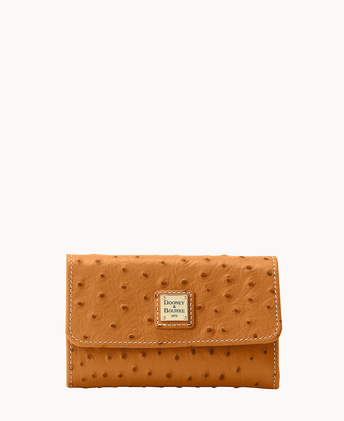 Ostrich Flap Wallet