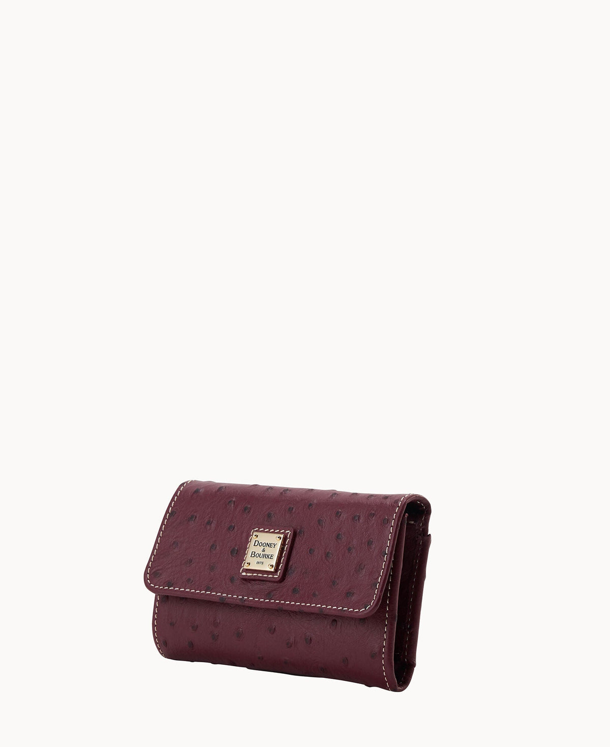 Ostrich Flap Wallet