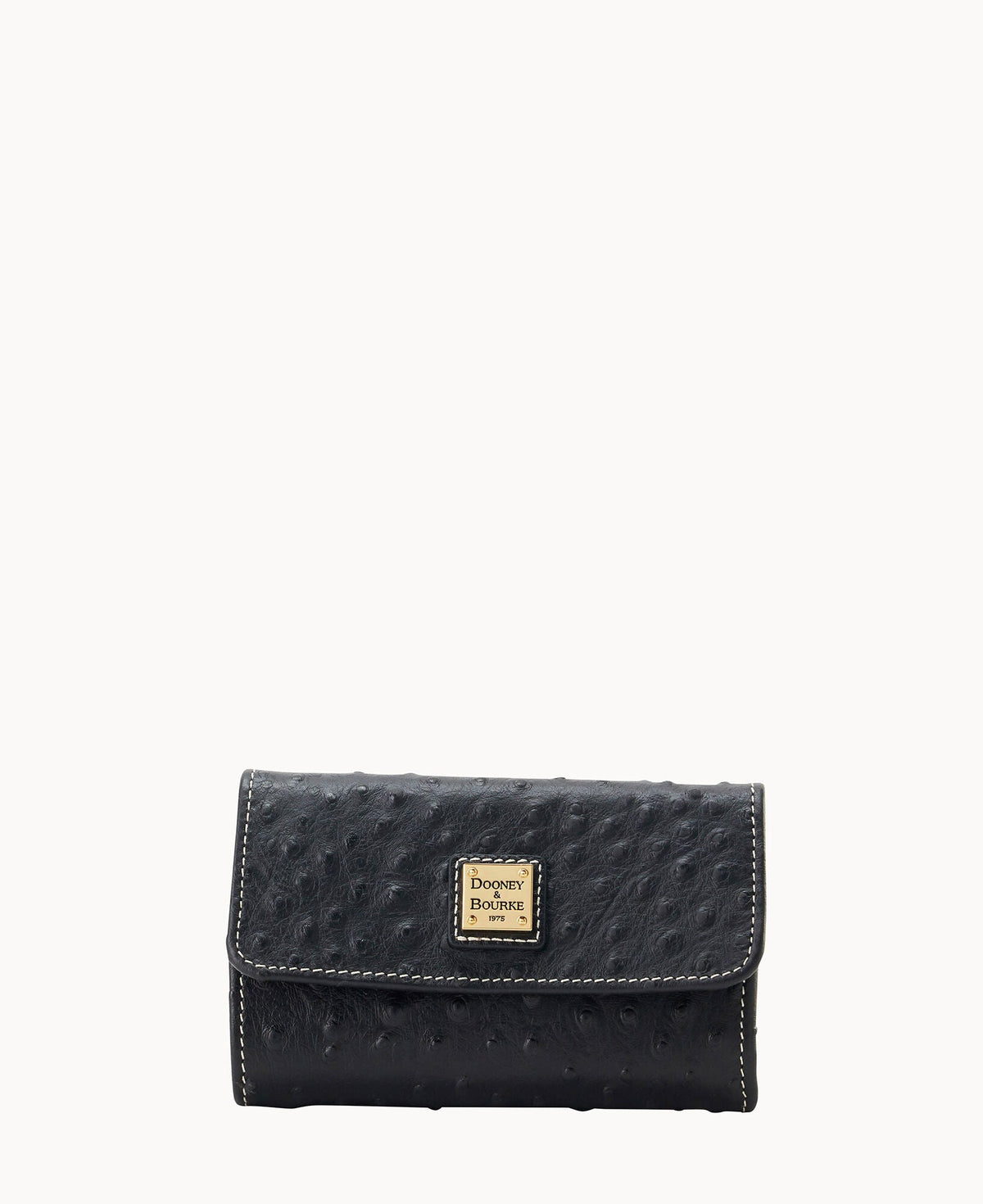 Ostrich Flap Wallet