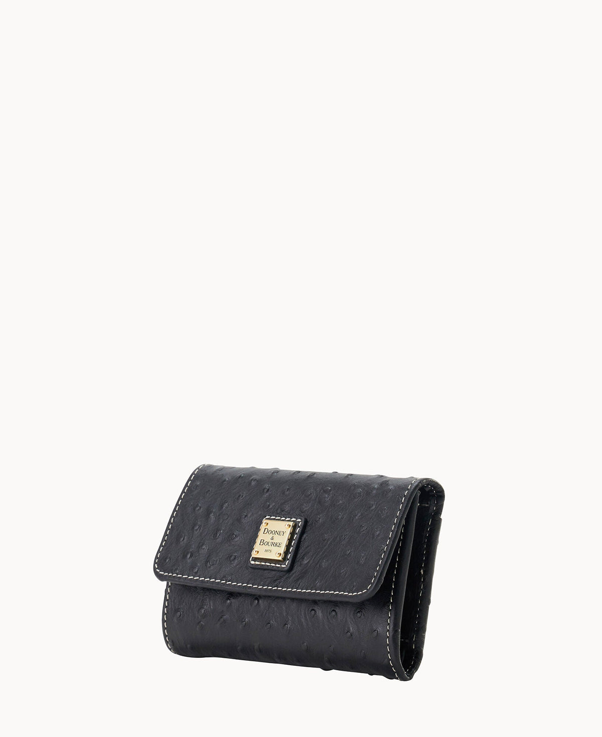 Ostrich Flap Wallet