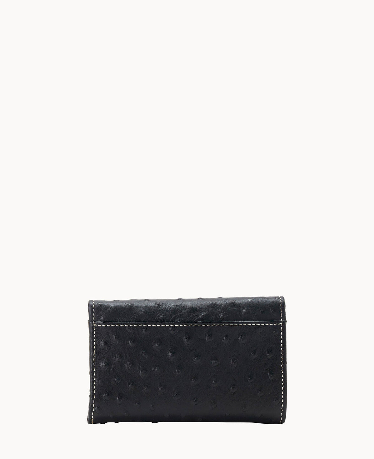 Ostrich Flap Wallet
