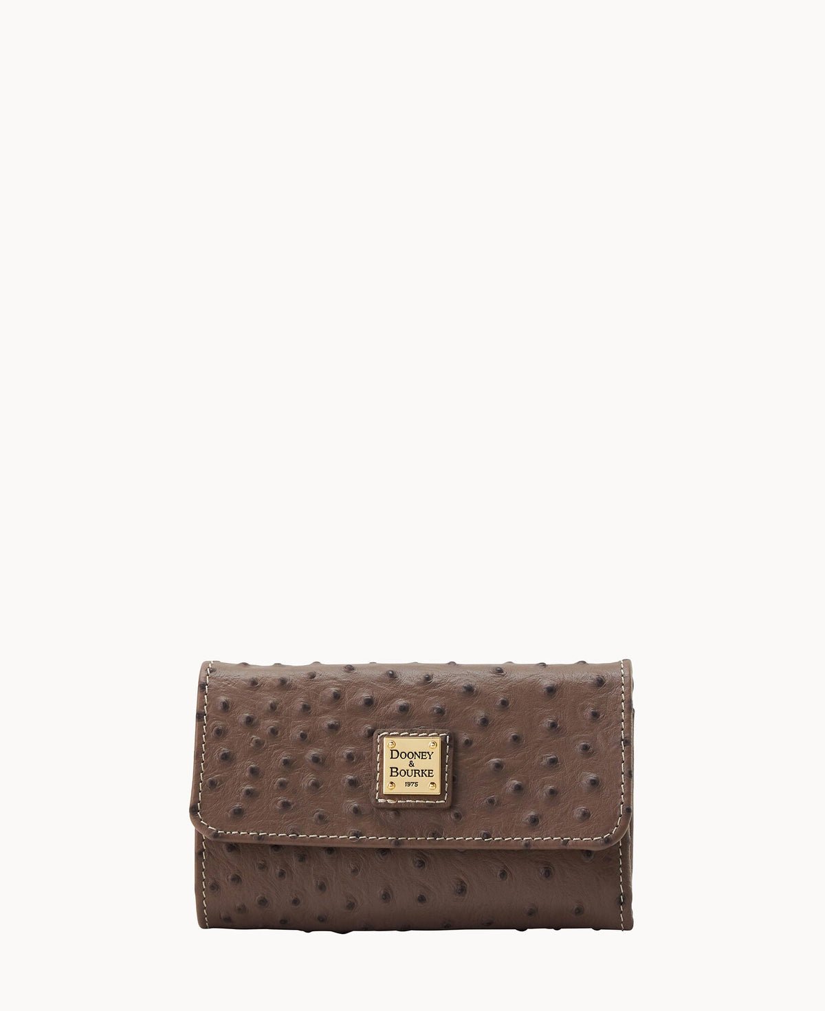 Ostrich Flap Wallet