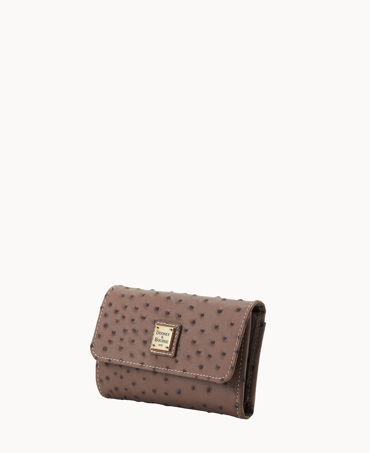Ostrich Flap Wallet