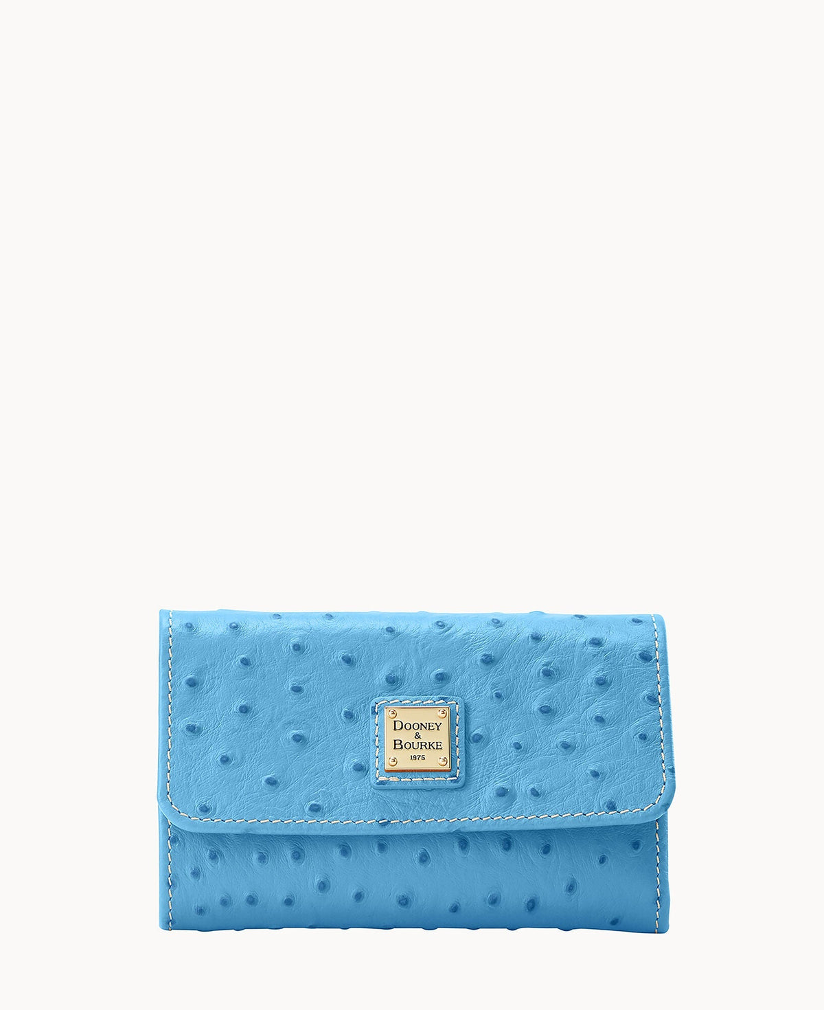 Ostrich Flap Wallet