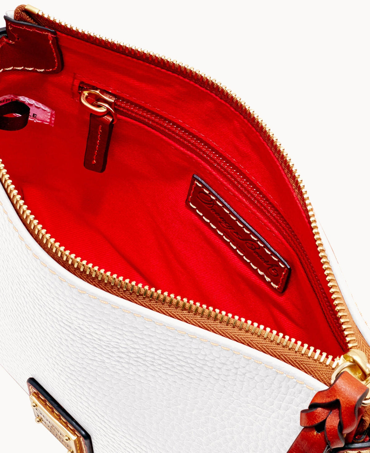 Pebble Grain Crossbody Pouchette