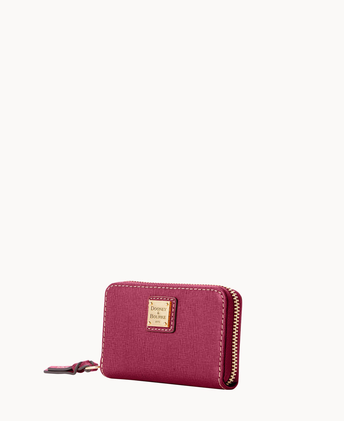 Saffiano Large Zip Around Credit Card Case