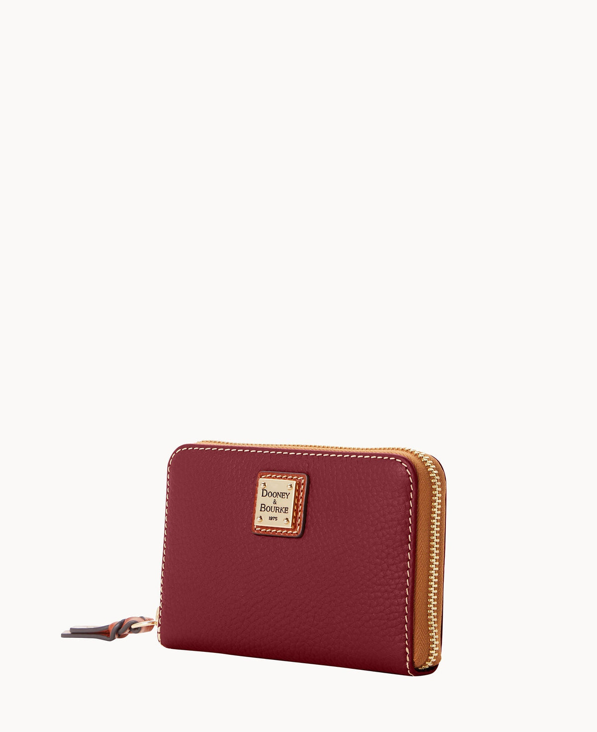 Pebble Grain Medium Zip Around Wallet