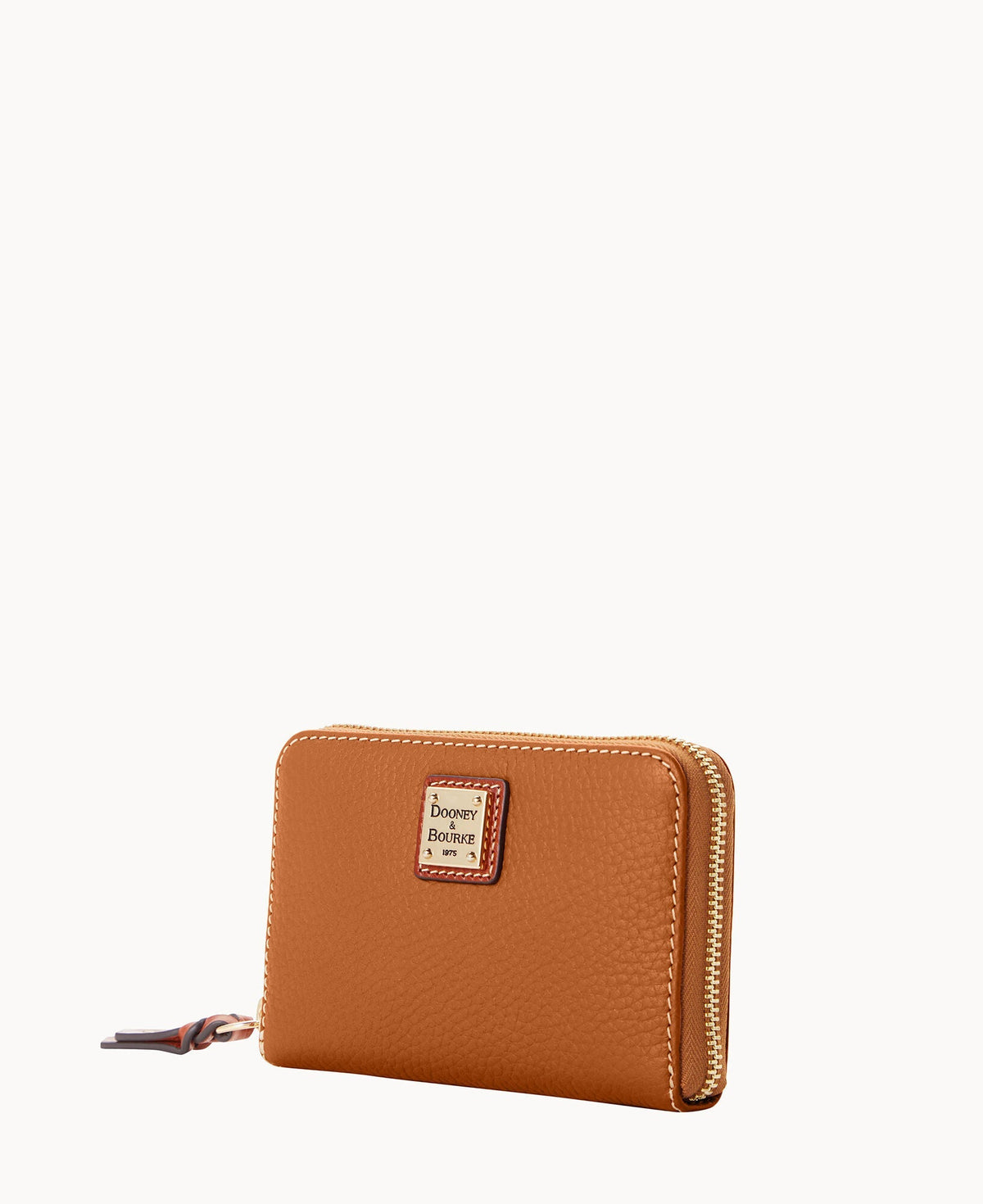 Pebble Grain Medium Zip Around Wallet