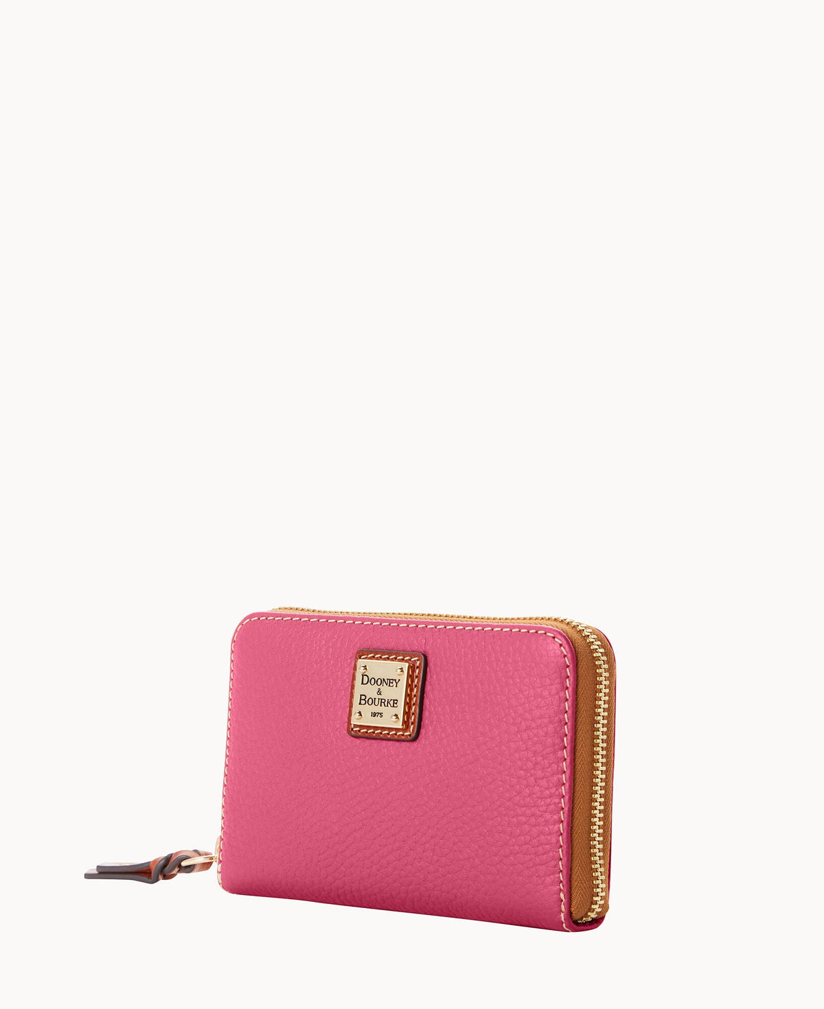 Pebble Grain Medium Zip Around Wallet
