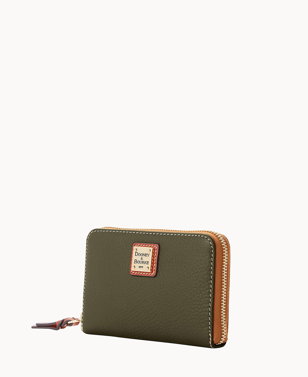 Pebble Grain Medium Zip Around Wallet