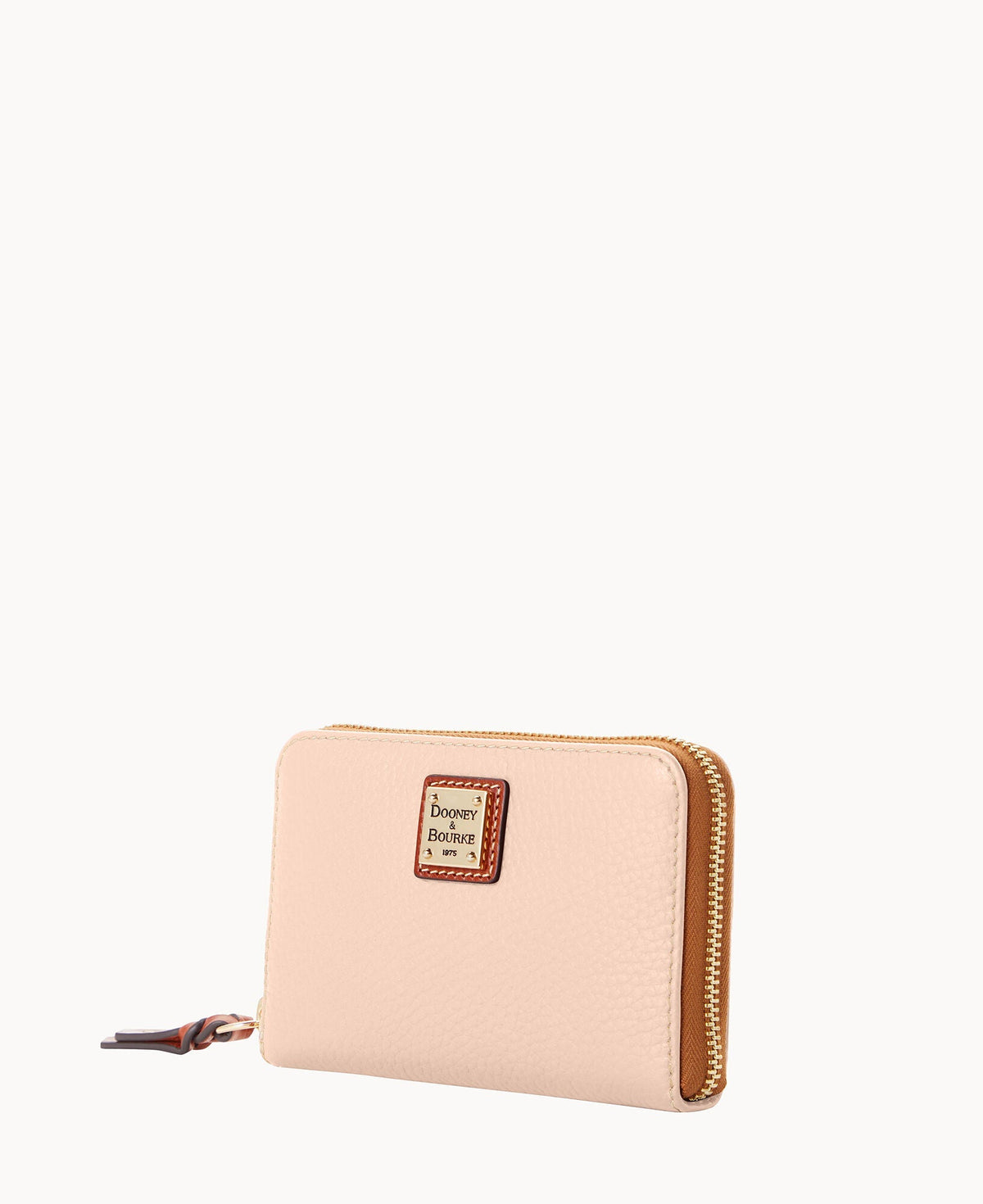 Pebble Grain Medium Zip Around Wallet