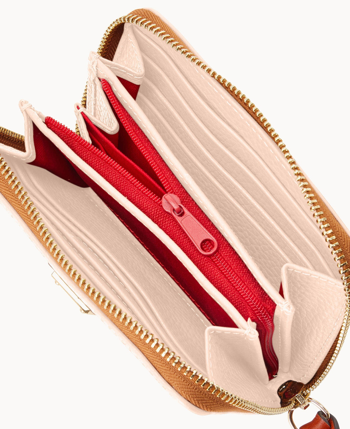 Pebble Grain Medium Zip Around Wallet