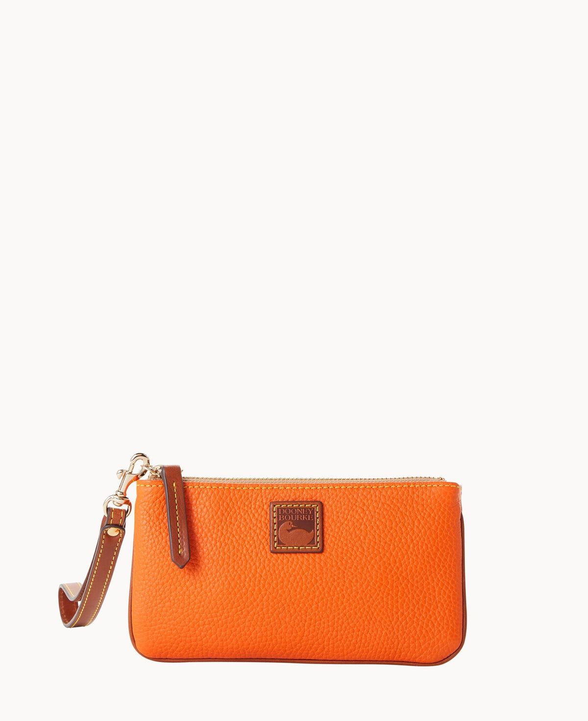 Pebble Grain Medium Wristlet
