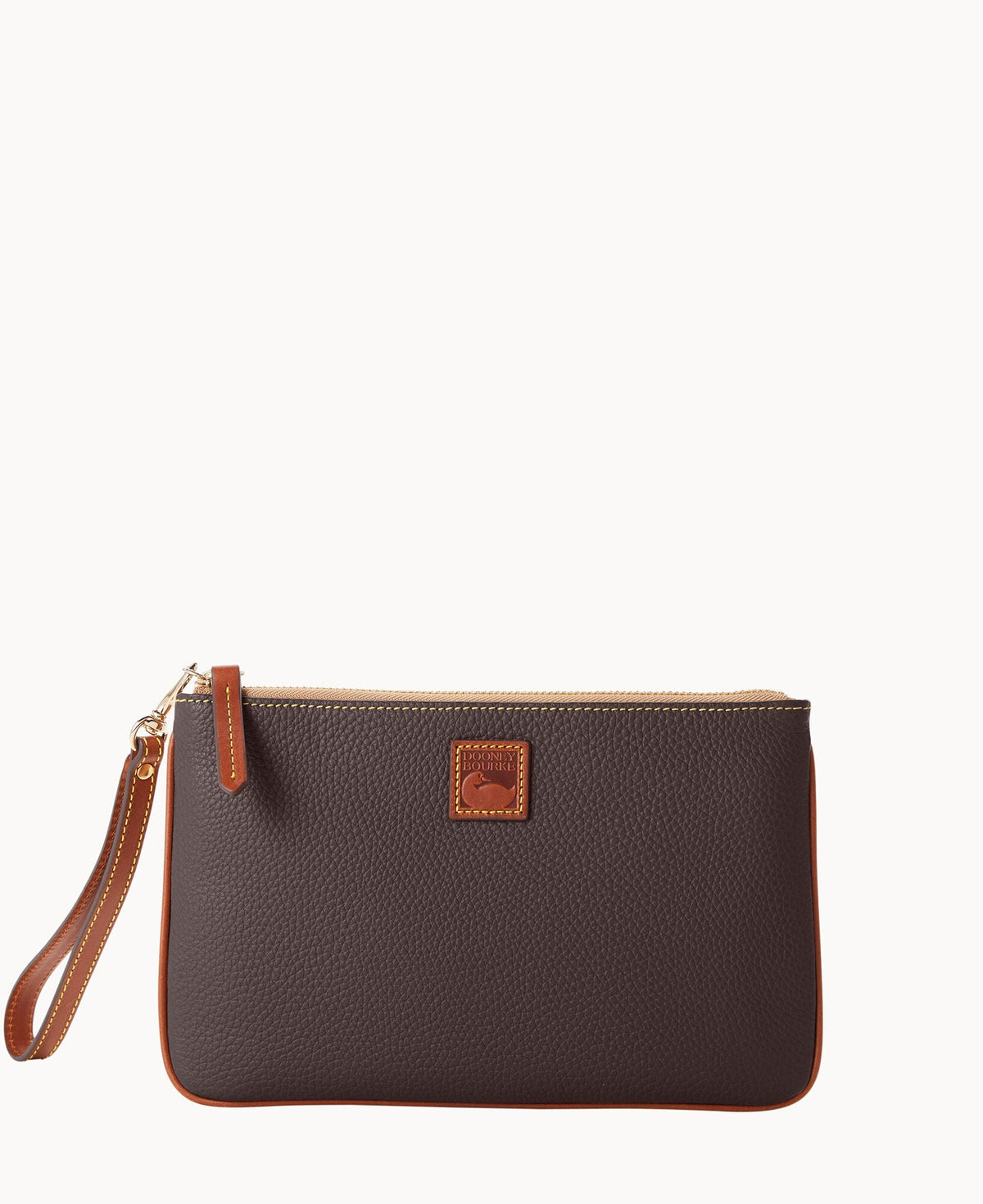 Pebble Grain Large Wristlet