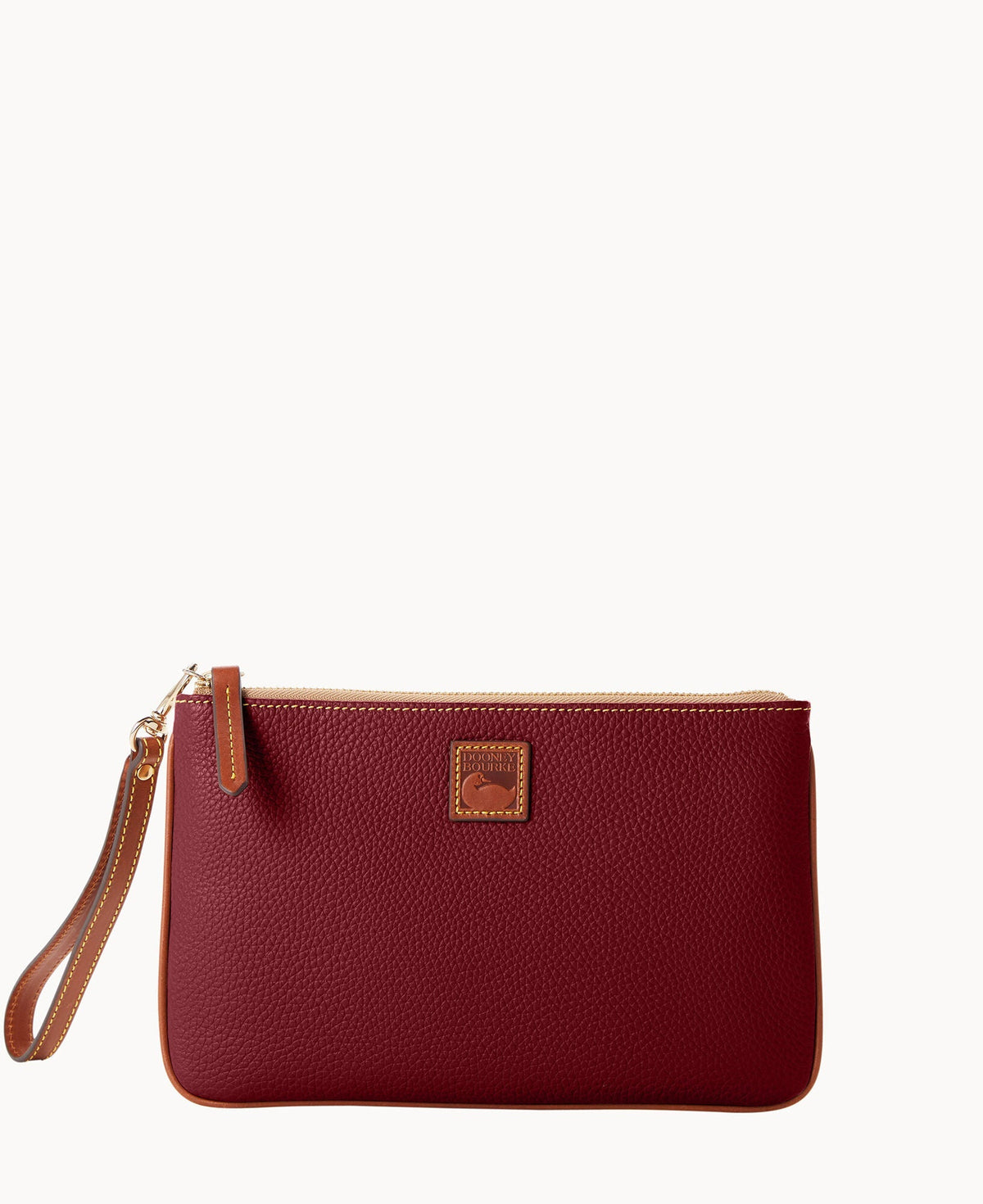 Pebble Grain Large Wristlet