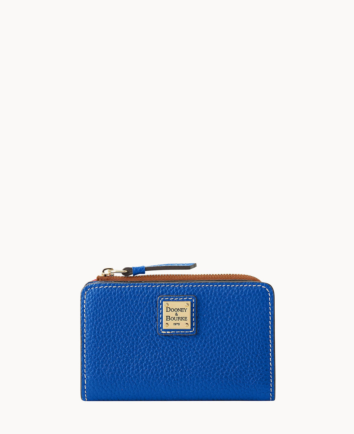 Pebble Grain Zip Credit Card Wallet 14