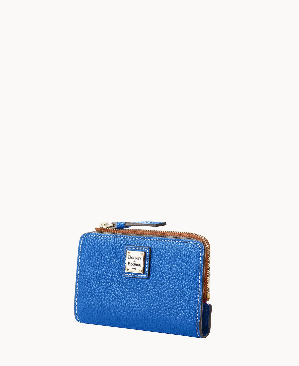 Pebble Grain Zip Credit Card Wallet 14