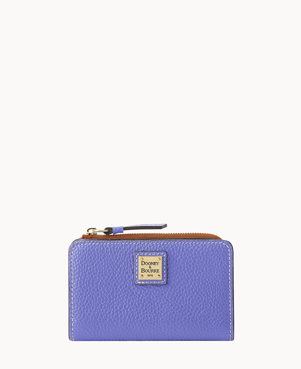 Pebble Grain Zip Credit Card Wallet 14