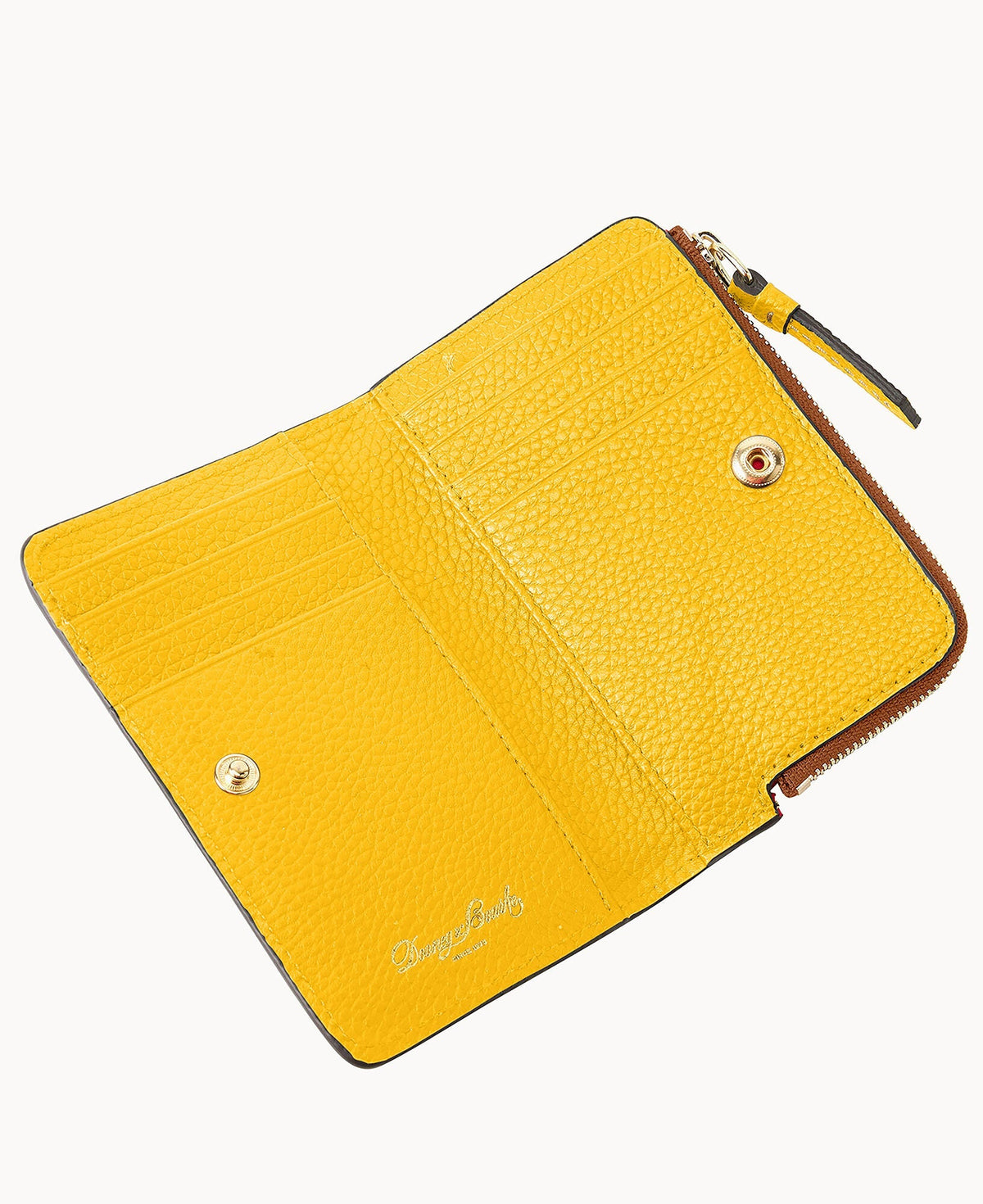 Pebble Grain Zip Credit Card Wallet 14