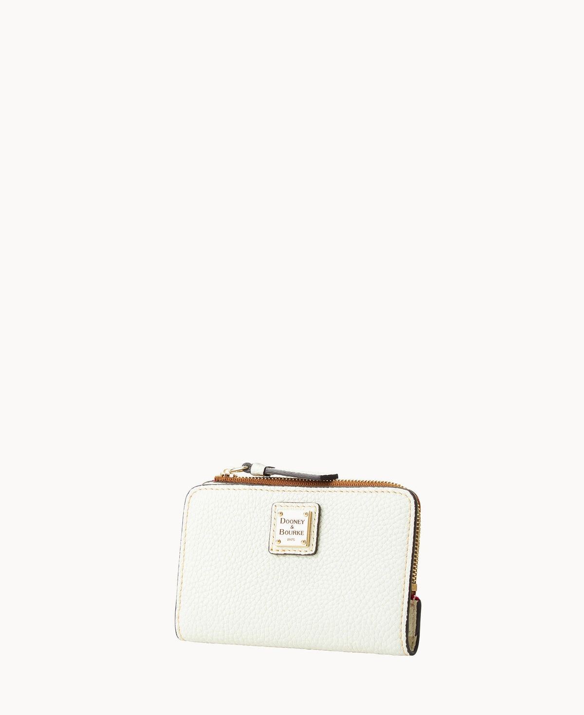 Pebble Grain Zip Credit Card Wallet 14