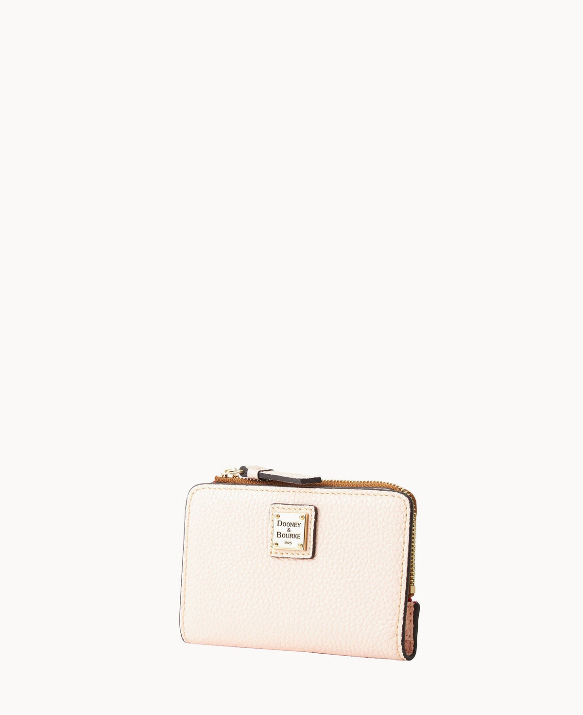 Pebble Grain Zip Credit Card Wallet 14