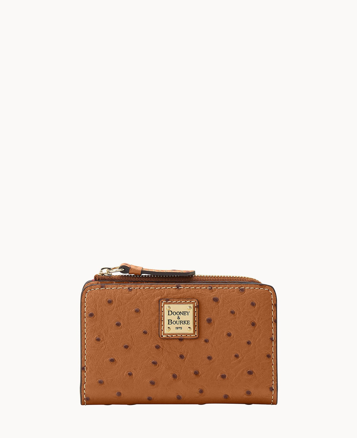 Ostrich Zip Credit Card Wallet 14