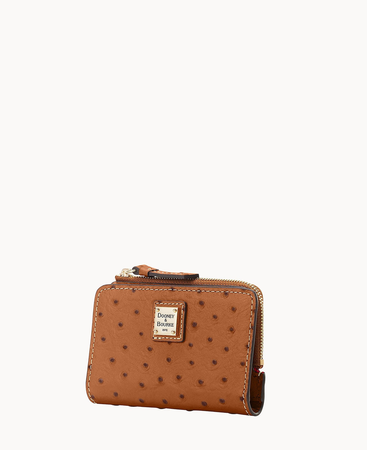 Ostrich Zip Credit Card Wallet 14