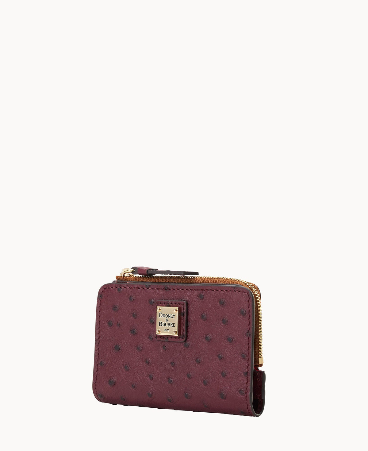 Ostrich Zip Credit Card Wallet 14