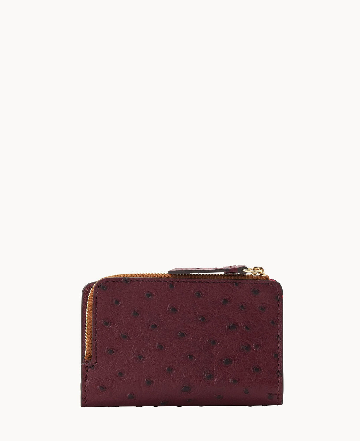 Ostrich Zip Credit Card Wallet 14