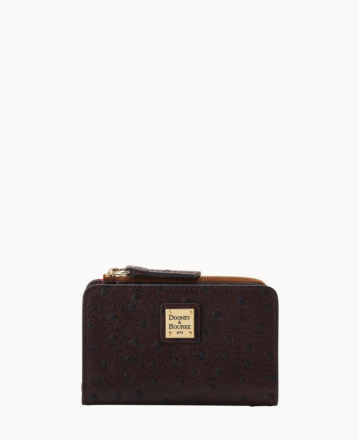 Ostrich Zip Credit Card Wallet 14