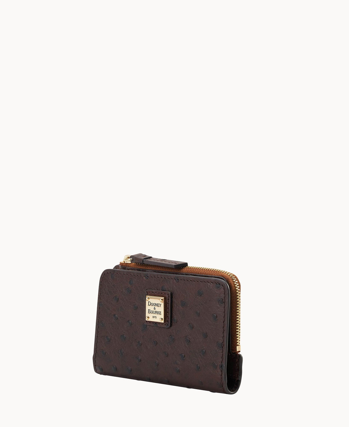 Ostrich Zip Credit Card Wallet 14