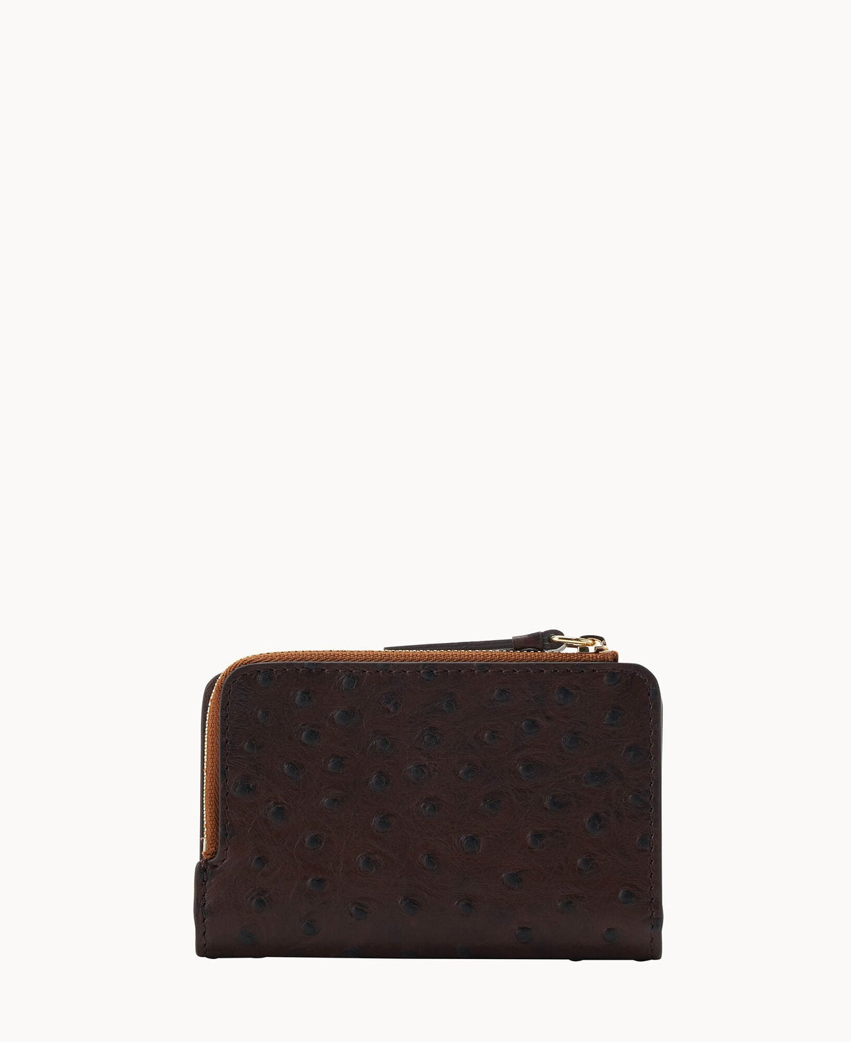 Ostrich Zip Credit Card Wallet 14