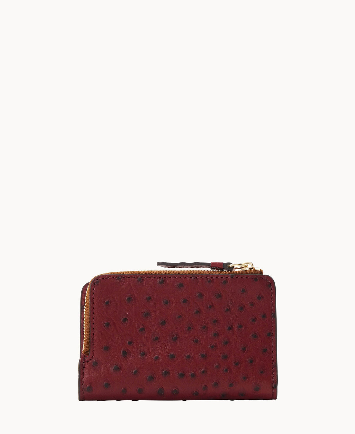 Ostrich Zip Credit Card Wallet 14