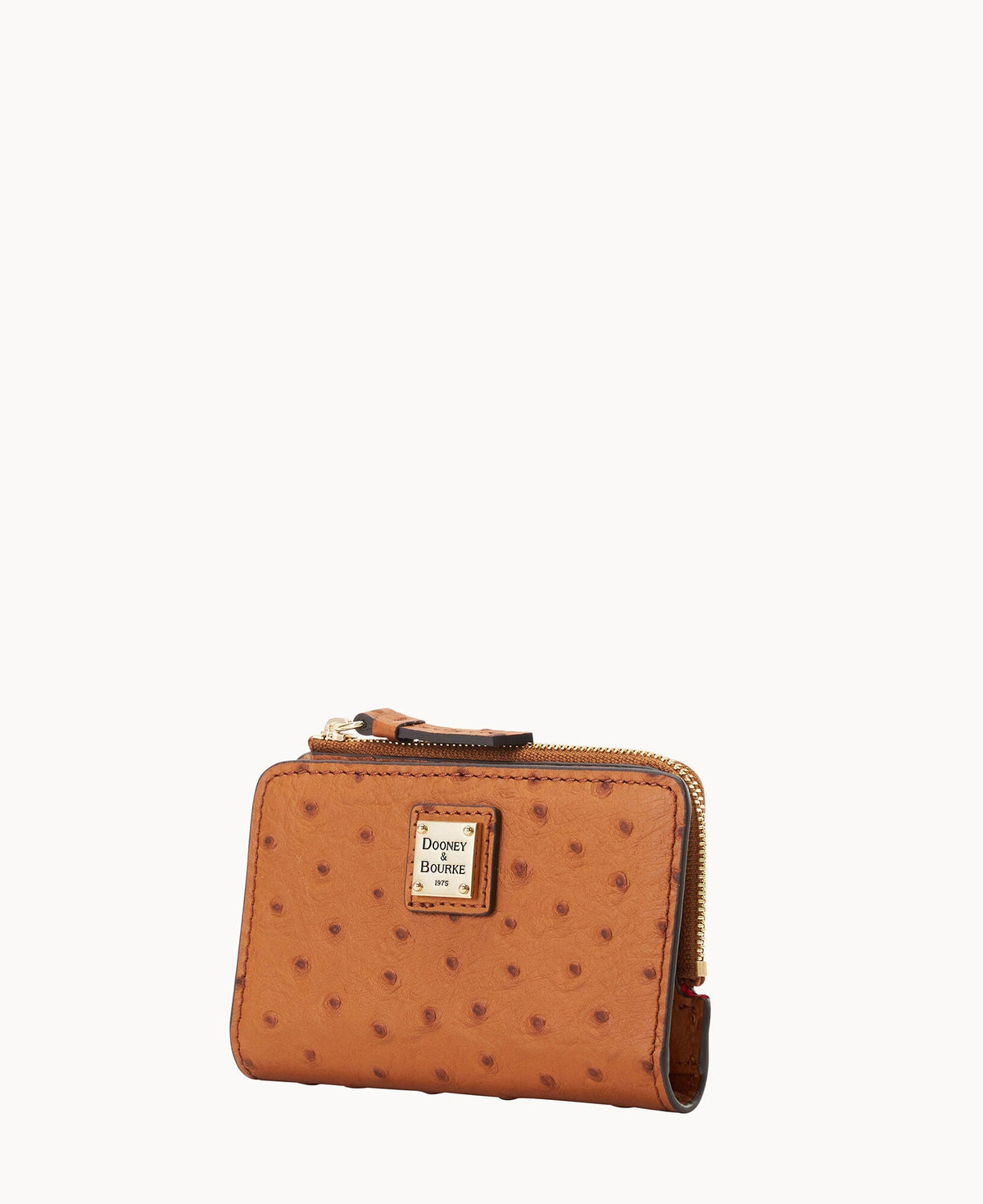 Ostrich Zip Credit Card Wallet 14