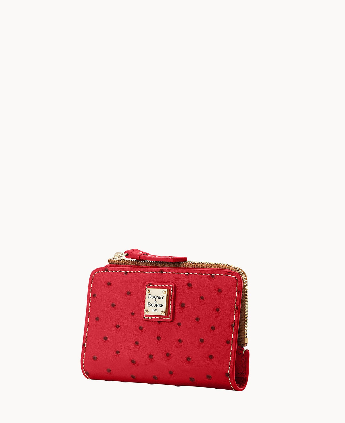 Ostrich Zip Credit Card Wallet 14