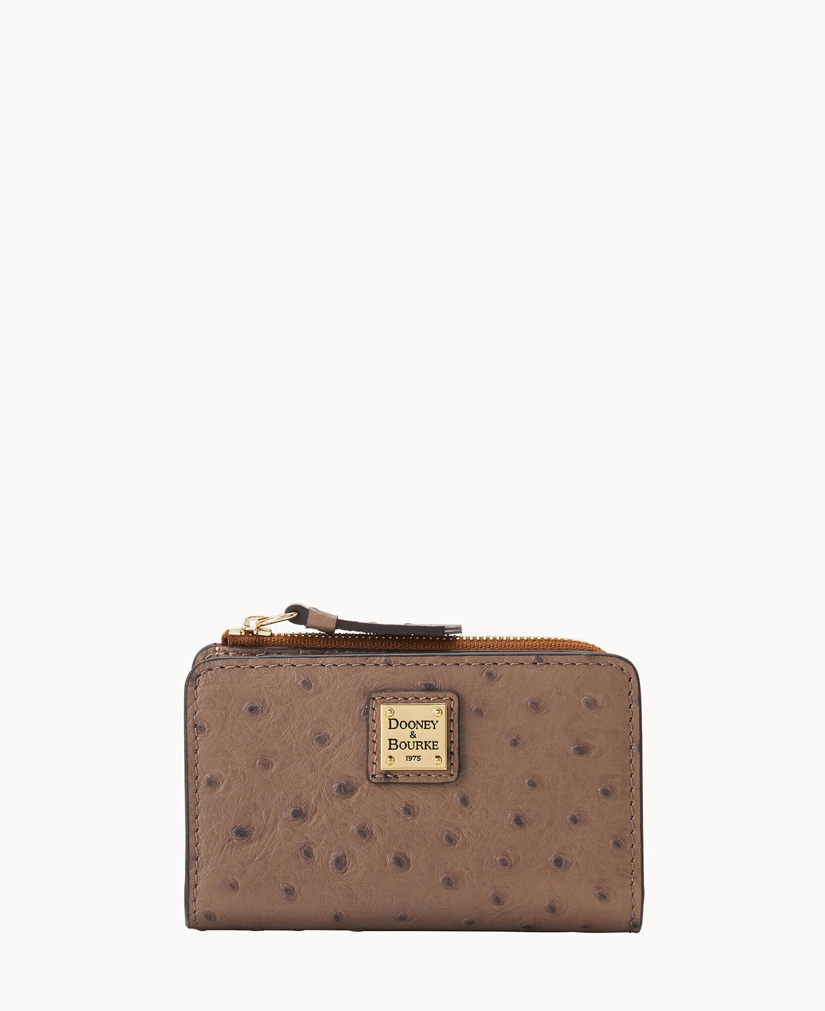 Ostrich Zip Credit Card Wallet 14