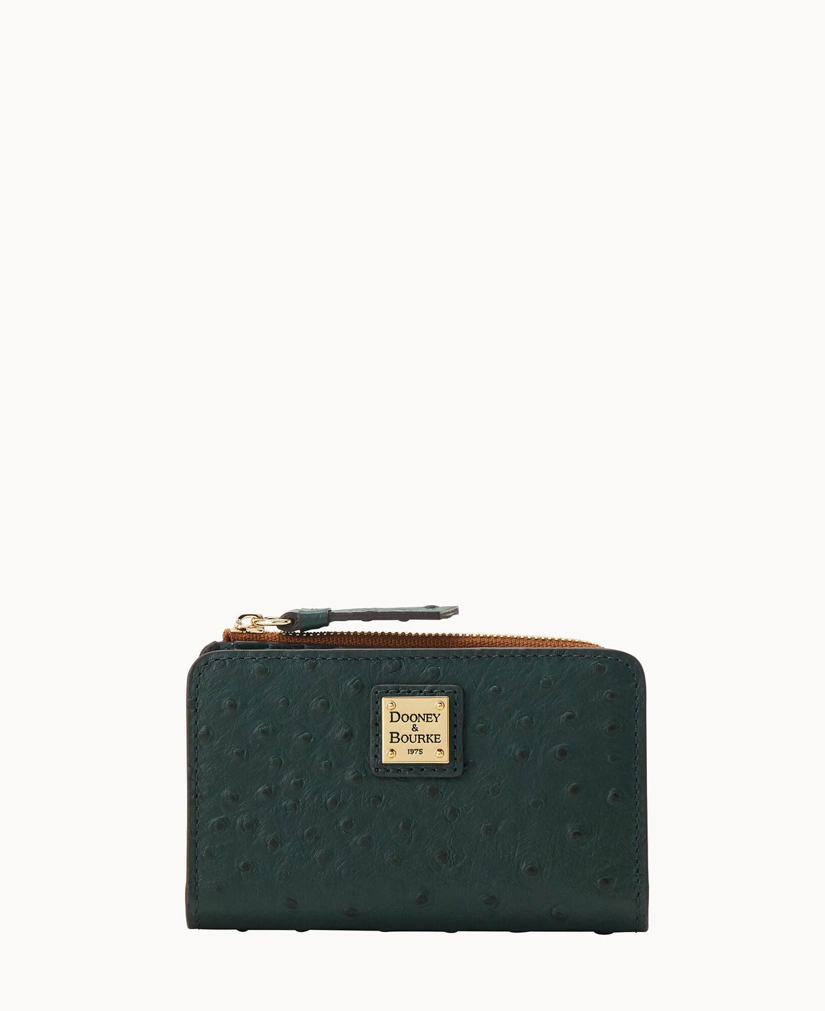 Ostrich Zip Credit Card Wallet 14