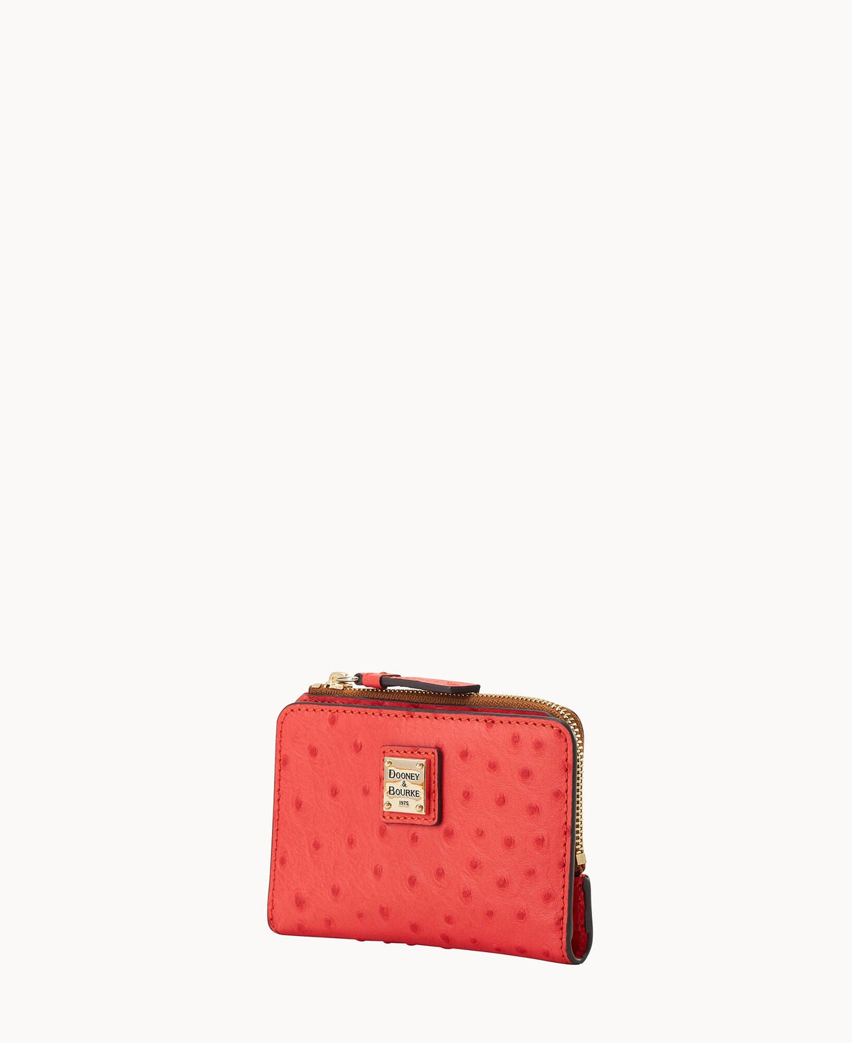 Ostrich Zip Credit Card Wallet 14