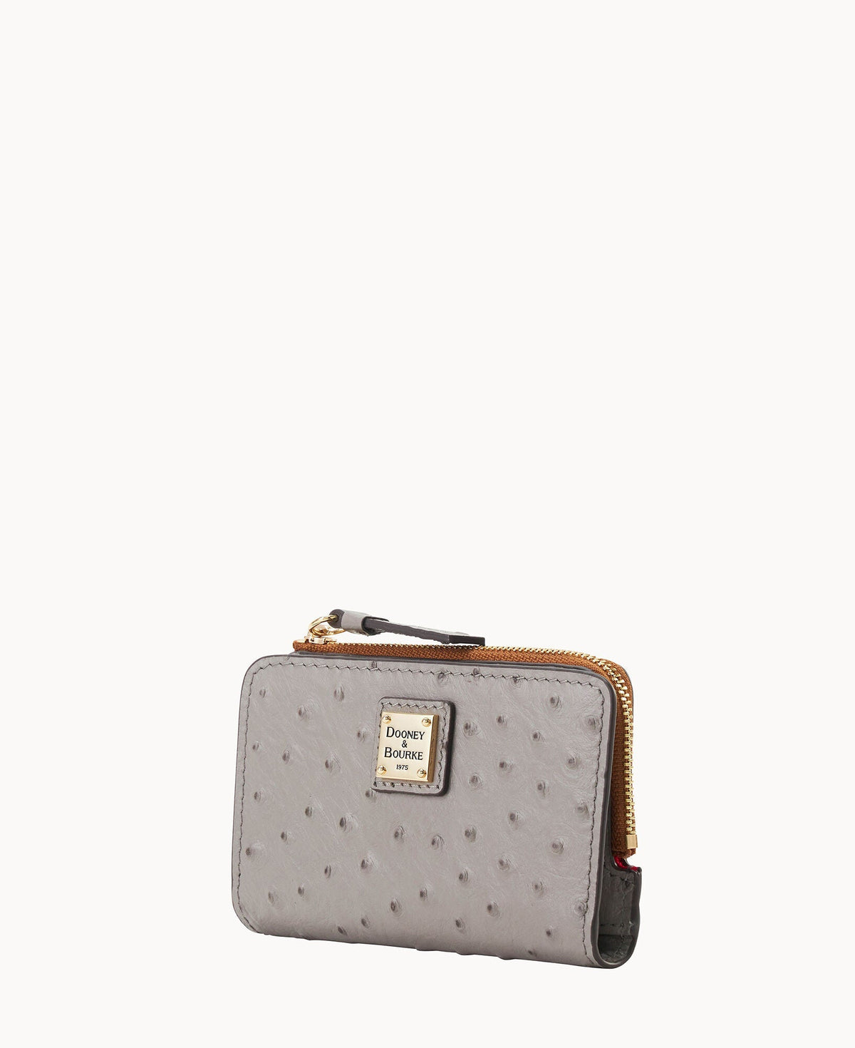 Ostrich Zip Credit Card Wallet 14
