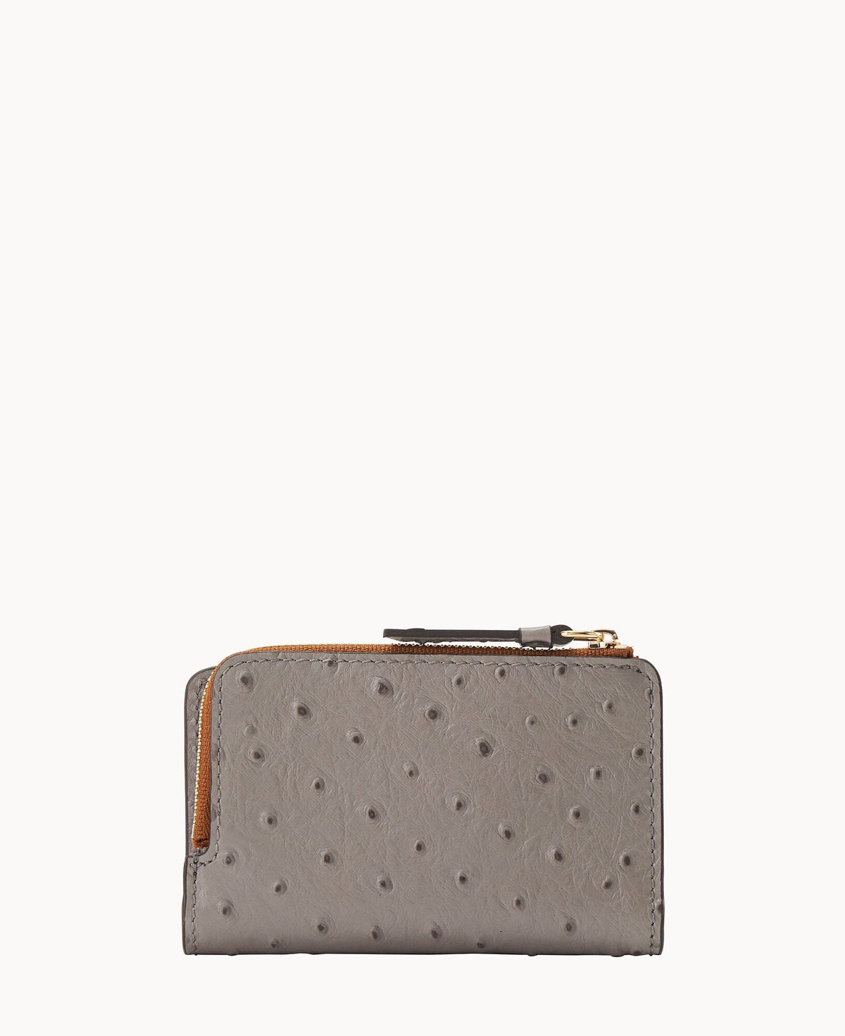 Ostrich Zip Credit Card Wallet 14